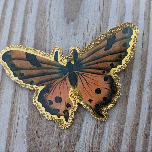 Vintage Butterfly Brooch - Picture 8 of 10